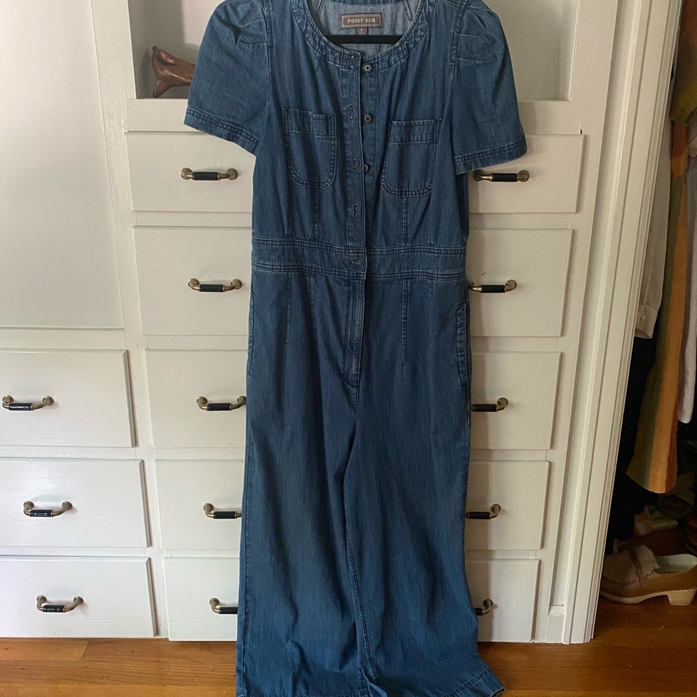 Point Sur for J. Crew denim jumpsuit